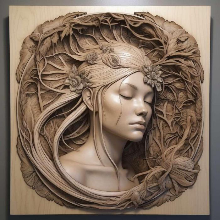 نموذج ثلاثي الأبعاد لآلة CNC 3D Art 